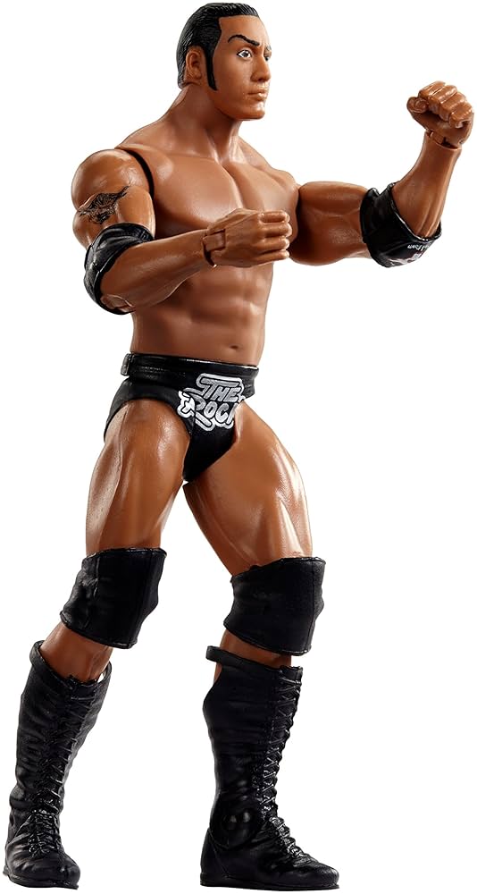 Amazon.com: WWE SummerSlam The Rock Action Figure : Sports